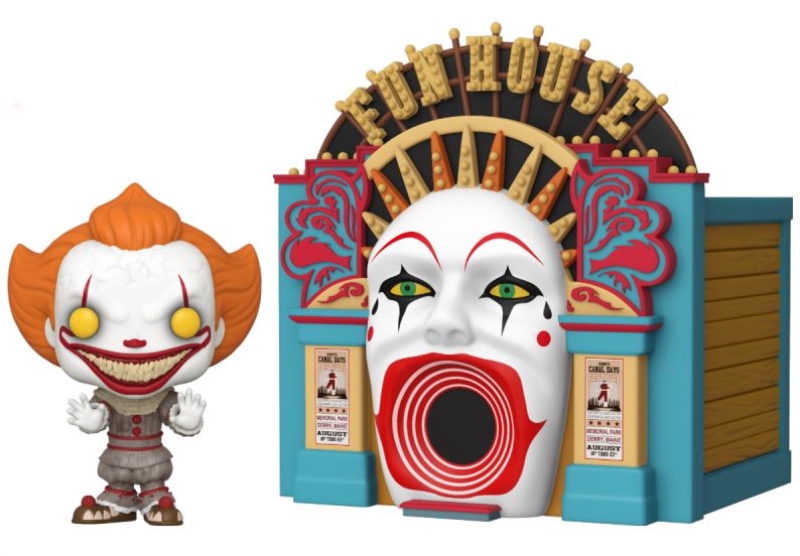 FUNKO ACTION FIGURES FUNKO POP IT 2: DEMONIC PENNYWISE W/FUNHOUSE